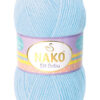 Nako Elit Baby Knitting Yarn 4687 Baby Blue Baby Yarn Nako Yarn Kalinlikweight 3 Incelight 16452 37 O
